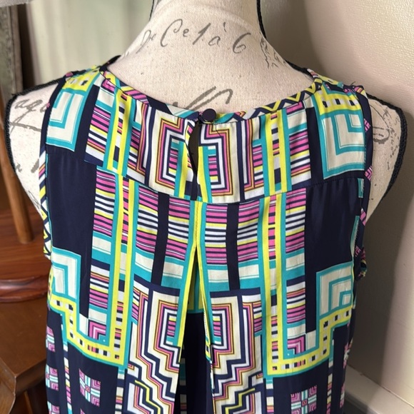 Women’s Boho Sheath Sleeveless Dress NWT 98.00 - Picture 4 of 6